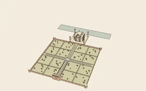 3D model: The charbagh.