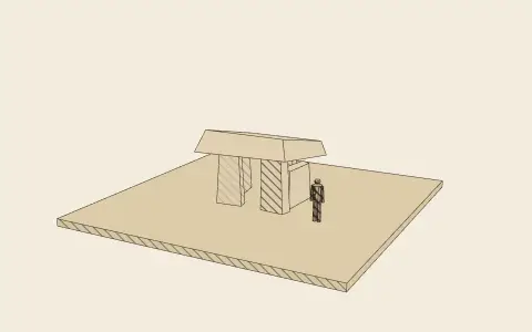 3D model: Dolmen.