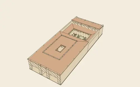3D model: The Roman house.