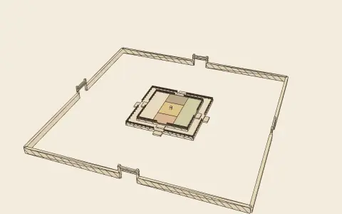 3D model: The altar of soil and grain.