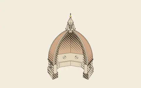 3D model: Brunelleschi’s dome.