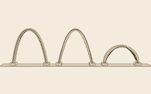 3D model: The hanging chain.