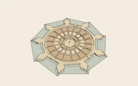 3D model: The ideal city.