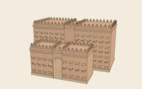 3D model: The Ishtar Gate.