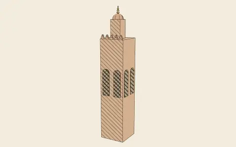 3D model: Minarets of the regions.