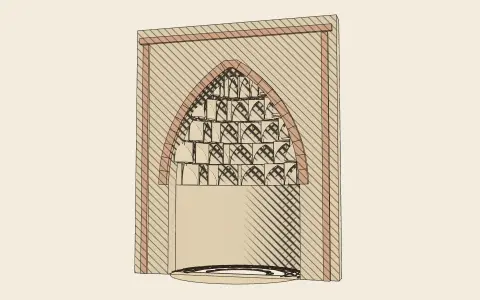3D model: Muqarnas.