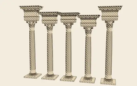 3D model: One order, many authorities.