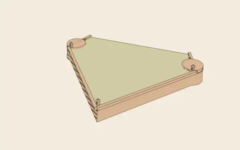 3D model: The angle bastion.