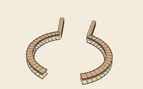 3D model: Bernini’s colonnade.