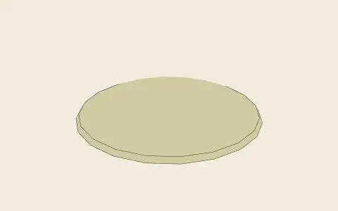 3D model: A round barrow.