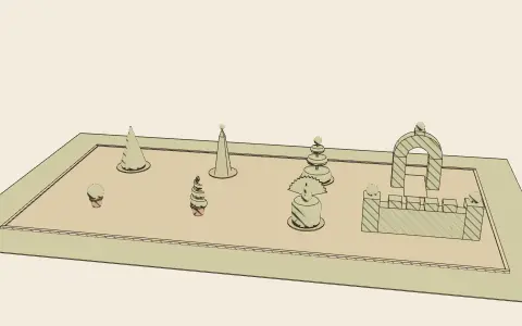 3D model: Topiary.