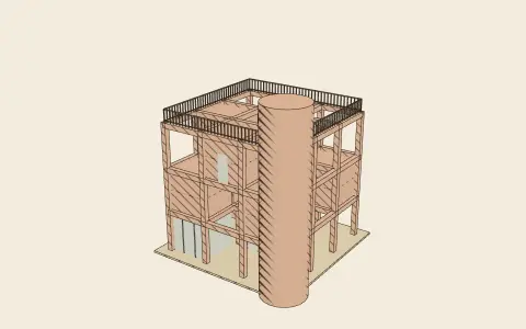 3D model: A folie.