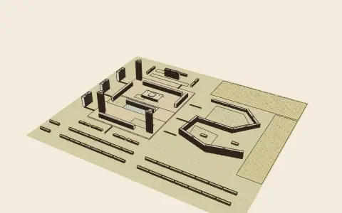 A town in each style: the model drawn as an engraving