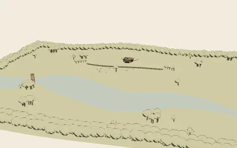 The English landscape park: the model drawn as an engraving