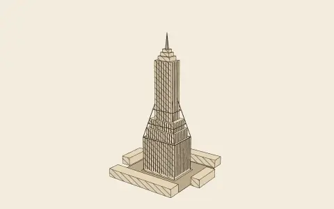 The zoning envelope: the model drawn as an engraving