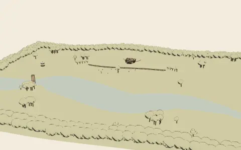 The English landscape park: the model drawn as an engraving